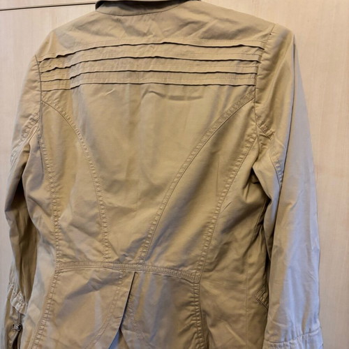 Jacket used, size M, beige, in good condition