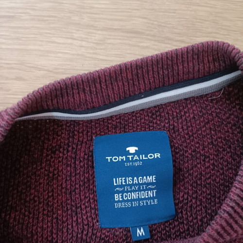 Tom Tailor men's knitted sweater like new, size M