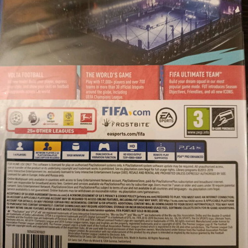 FIFA20 PS4 slightly used