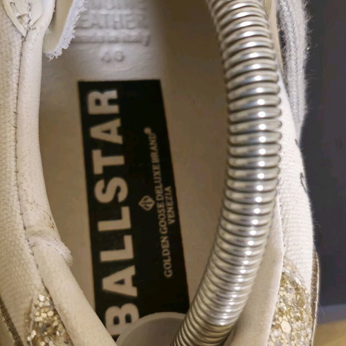 Golden Goose Ball Star men's sneakers like new, size 44, leather