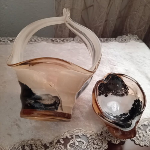Decorative set new, two pieces
