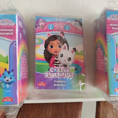Gabby's Dollhouse Memory Cards new, 48 cards