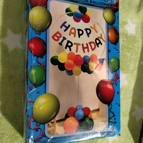 Round balloon stand used, 87 cm, for 34 balloons