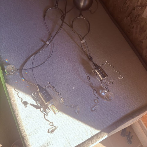 Pendant lights by Ditsios, like new, set of 2
