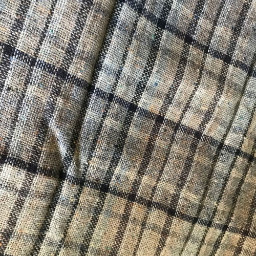 Handmade women's checked skirt size L new