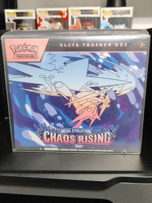 Pokemon TCG Elite Trainer Box Mega Evolution Chaos Rising new