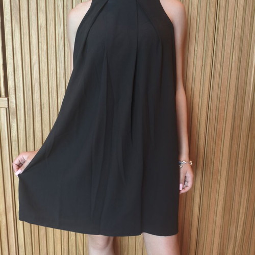 Dress black alpha line like new, size S