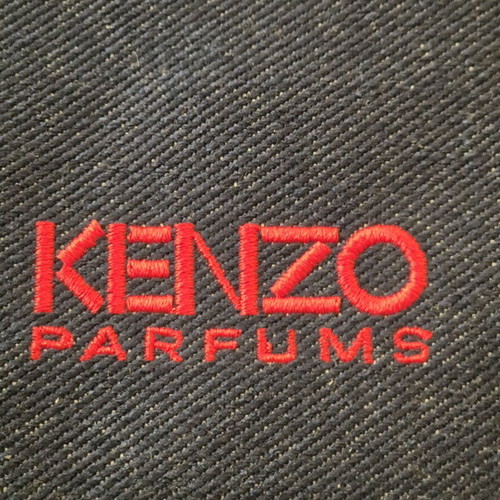 Kenzo denim toiletry bag new blue