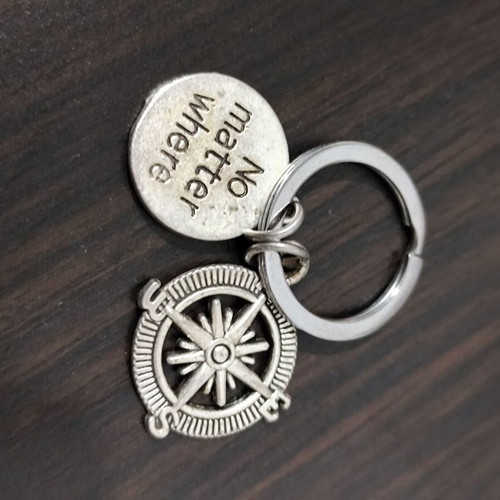 Keychain new silver