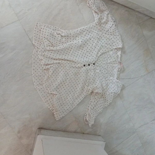Zara women's blouse like new, size S, white and black