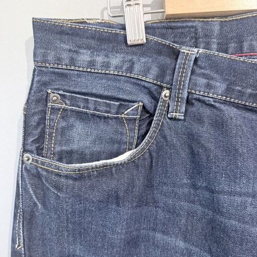Ανδρικό τζιν παντελόνι Pull & Bear σαν καινούργιο, μέγεθος L, μπλε