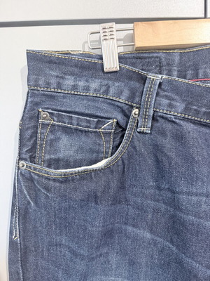 Ανδρικό τζιν παντελόνι Pull & Bear σαν καινούργιο, μέγεθος L, μπλε