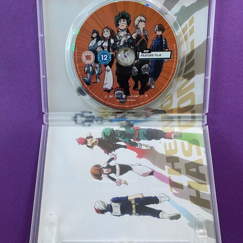 My Hero Academia Two Heroes DVD like new