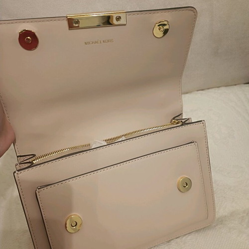 Michael Kors crossbody bag beige like new
