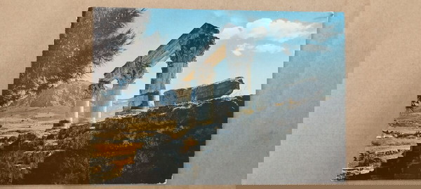 Καρτ ποστάλ - ΚΟΡΙΝΘΟΣ (Αρχαία) - Ερείπια αρχαίου ναού