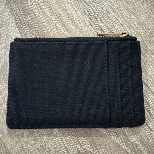 Herschel wallet used, black