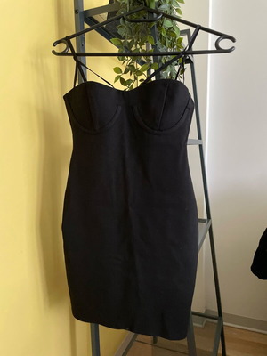 Mini black dress Zara small like new