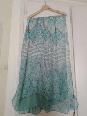 Light scarf Achilleas Accessories new in blue and beige shades