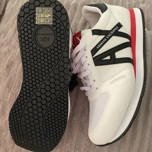 Armani Exchange sneakers size 41, white