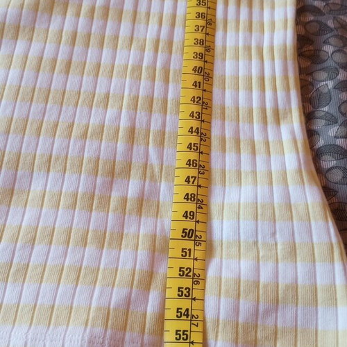 M&S Collection Women's Striped Blouse Yellow Mix New Size 44