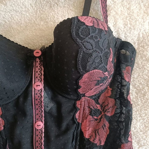 Aubade corset 75C like new, black