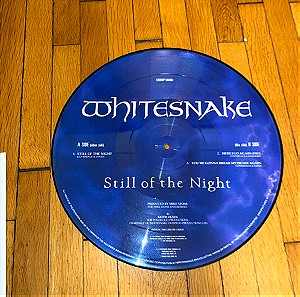 Whitesnake "Still of the Night" σπάνιο Picture Disc κυκλοφόρησε στη Αγγλία - Συλλεκτικό - Rock βινύλιο 12"