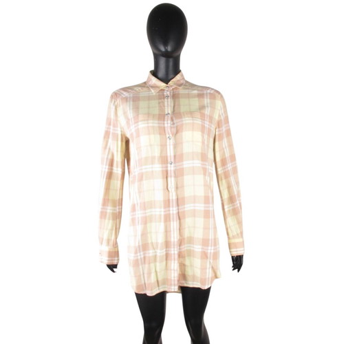 Acne Pop Classics women's shirt dress used, size 38, colorful check