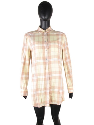 Acne Pop Classics women's shirt dress used, size 38, colorful check