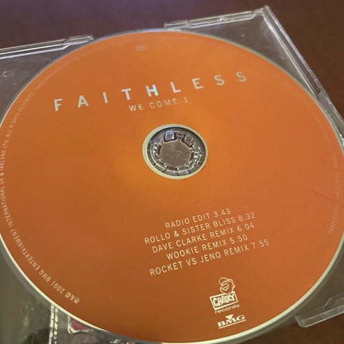 Faithless authentic CD like new