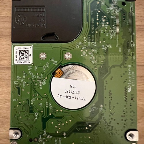 WD Scorpio Blue WD2500BPVT 250GB 2.5'' hard drive used