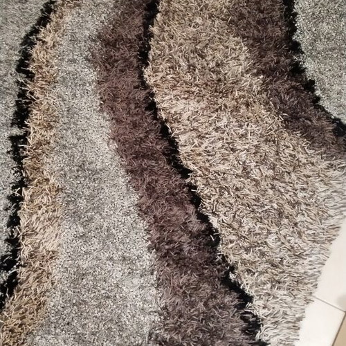 Altai Shaggy Rugs 170x240 cm set of 2, like new, hand made in India