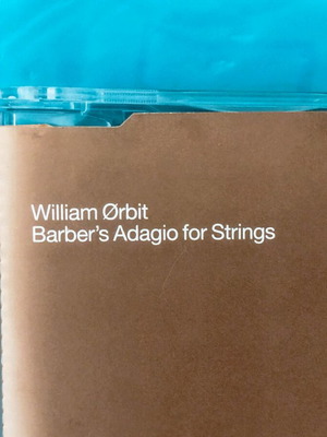 William Orbit Barber's Adagio for Strings CD like new, electronic music