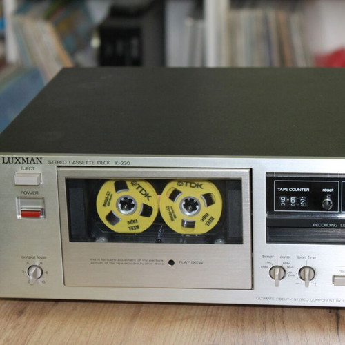 Luxman K-230 cassette deck like new