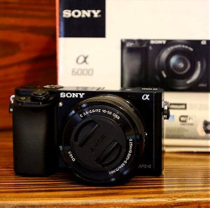 Sony a6000 kit 16-50mm Φωτογραφική Μηχανή Mirrorless με φακό
