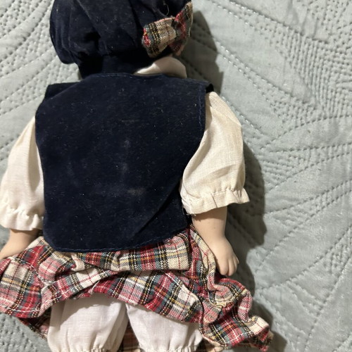 Set of 3 vintage porcelain dolls
