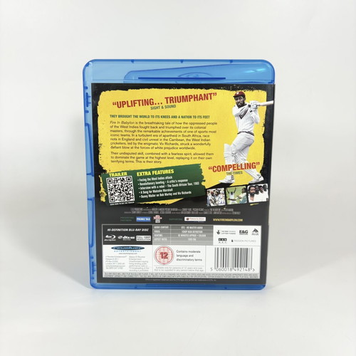 Fire in Babylon Blu-ray like new movie