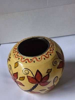 Decorative vase used, vintage in excellent condition