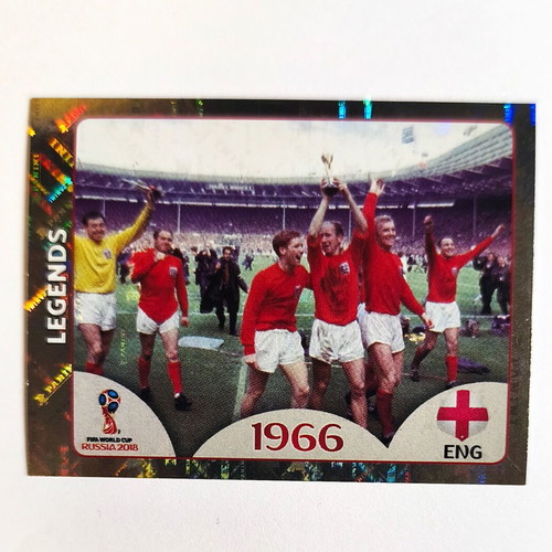 Panini FIFA World Cup Russia 2018 N. 677 England Legends sticker like new