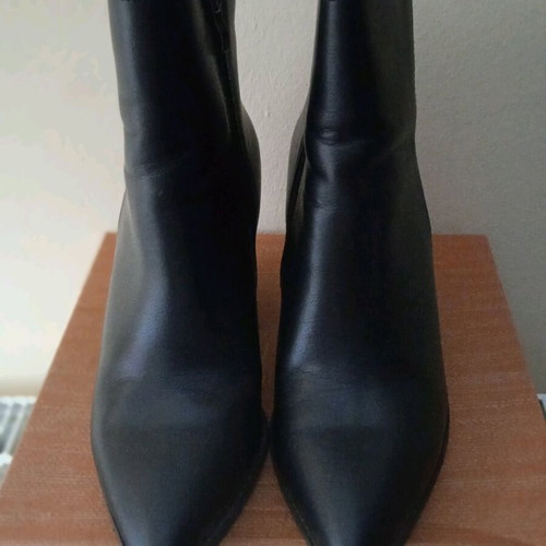 Ankle boots with a unique heel!!