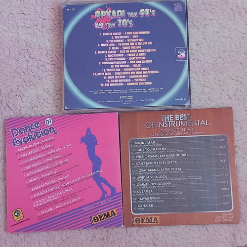Dance Evolution mix CDs like new, pack of 3, electronic genre