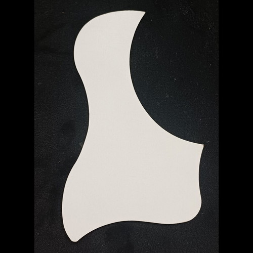 Acoustic guitar pickguard sticker, red tortoiseshell