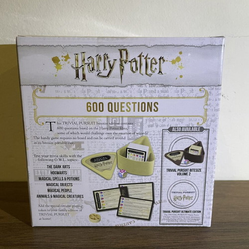 Harry Potter Trivial Pursuit BiteSize English Edition new