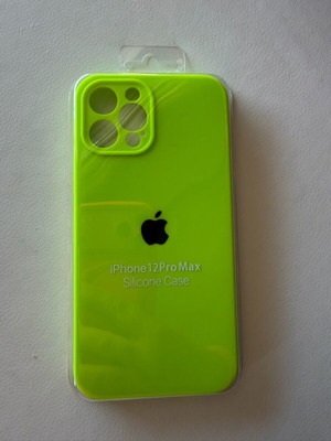iPhone 12 Pro Max Plus phone case new fluorescent green