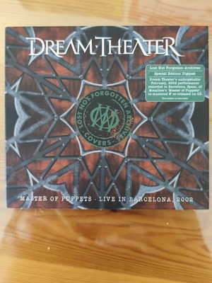 Dream Theater Master Of Puppets Live In Barcelona CD like new