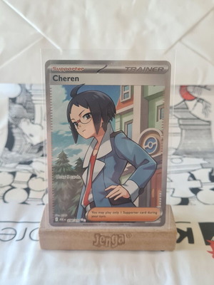 Pokemon Cheren 258/217 Full Art Trainer Ultra Rare Holo card new