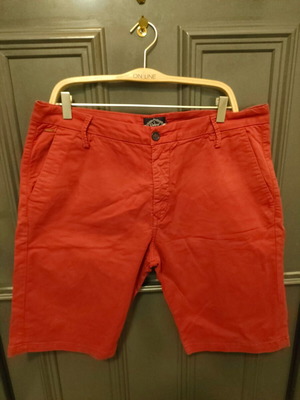 Βερμούδα Redspot True Gentleman σαν καινούργιο, μπορντό, μέγεθος W38