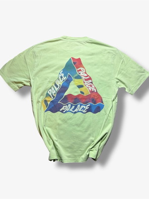 Palace Rainbow tee men's Large like new, multicolor