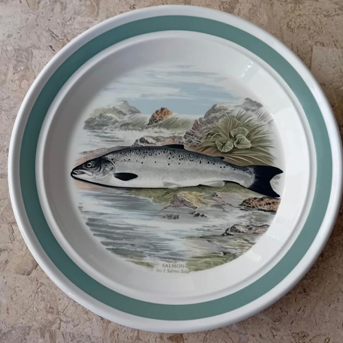 Συλλεκτικά πιάτα Portmeirion The Compleat Angler σετ 3 τεμαχίων καινούργια