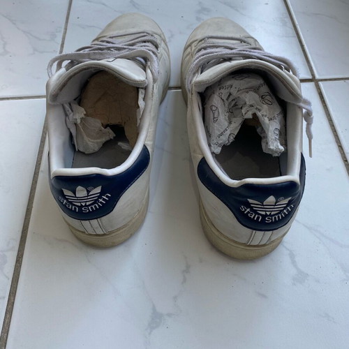 Stan Smith Adidas low sneakers like new, white size 44.5