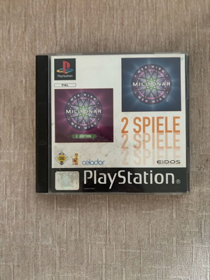 Millionaire 1&2 Doublepack PlayStation 1 used German complete